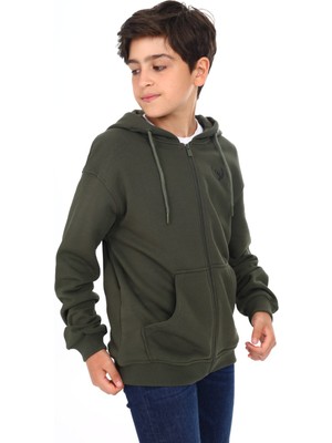 Toontoy Erkek Çocuk Baskılı Hırka