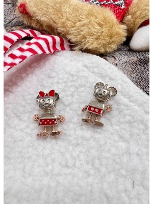 Mickey Robot Charm