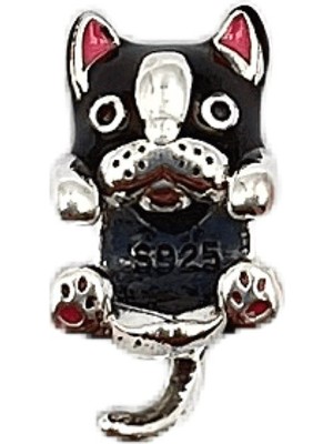 Defne Silver Köpek Charm