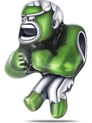 Defne Silver Hulk Charm