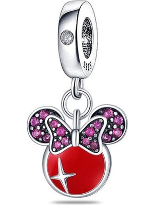 Defne Silver Minnie Charm