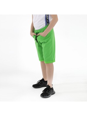 Slazenger PAGE Erkek Çocuk Şort Yeşil