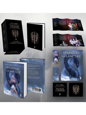 Hepimiz Gökyüzü Olmak Istedik 4 (Ciltli ) – Efsaneler ve Lanetler (Kutulu) - N. G. Kabal