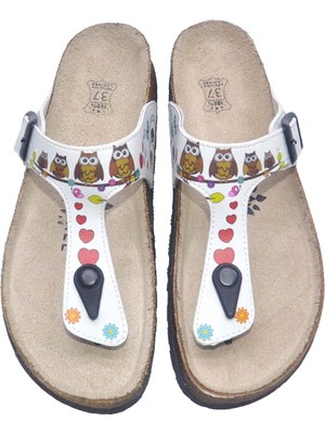 Shoerokee Parmak Arası Terlik Baskılı 404