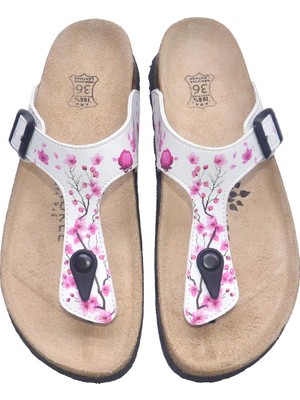 Shoerokee Parmak Arası Terlik Baskılı 405