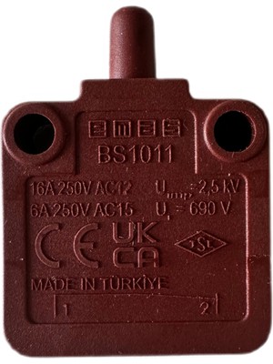 Emas BS1011 Pano Kapı Switch