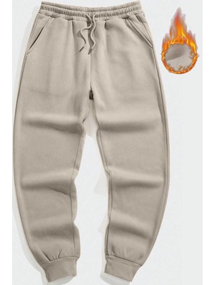 Ghassy Co. Erkek Günlük Rahat Içi Şardonlu Üç Iplik Jogger Eşofman Altı