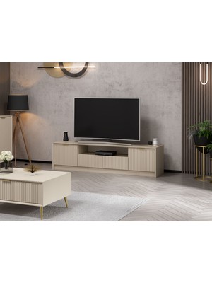 Minar Kale Luxe Tv 180CM Bazalı  - Kumtaşı