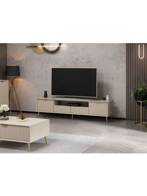 Minar Kale Luxe Tv 180 cm Ayaklı Tv Unıtesı-Kumtası