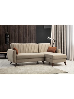 Minar Alkon Köşe Koltuk - Bej 92