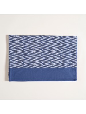 Zsa Zsa Zsu Gaya Mavi Masa Örtüsü 150x150 Cm