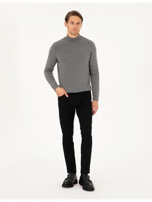 Pierre Cardin Erkek Siyah Slim Fit Jean Pantolon 50299849-Vr046