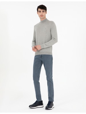 Pierre Cardin Erkek Mavi Slim Fit Jean Pantolon 50299928-VR036