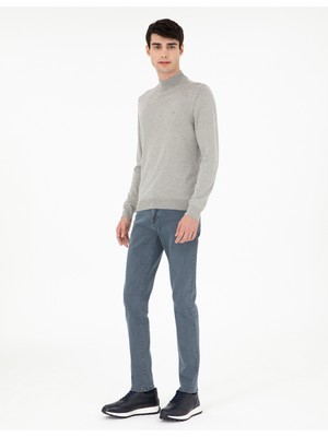 Pierre Cardin Erkek Mavi Slim Fit Jean Pantolon 50299928-VR036