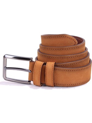 Dagoster DMK26-464DG Taba 4 cm Deri Erkek Kemer
