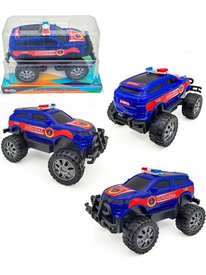Duman Sürtmeli Jandarma Jeep - Mavi Su Dünyası