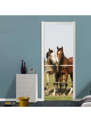 Mirrorr 3 Oor Çıkartmaları Duvar Duvar Duvar Kağıdı Vinil Çıkarılabilir Ev 77X200CM D (Yurt Dışından)