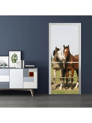 Mirrorr 3 Oor Çıkartmaları Duvar Duvar Duvar Kağıdı Vinil Çıkarılabilir Ev 77X200CM D (Yurt Dışından)