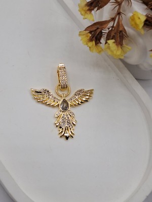 İlvesa Shop 316L Paslanmaz 3lü Ajda Bilezik Anka Kuşu Charm Set