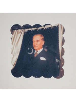 Deco Atatürk Trende Dijital Baskılı Lazer Kesim Kokteyl Peçetesi