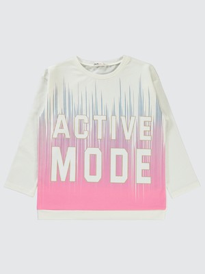 Civil Girls Kız Çocuk Sweatshirt 10-13 Yaş Kırık Beyaz