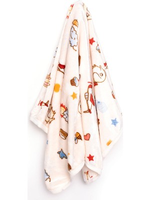 Bebecix Bulut Güneş Desenli  Battaniye