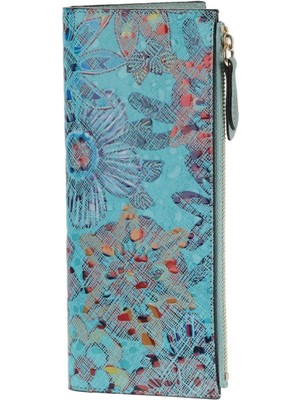 Bueno Shoes Turkuaz Çiçekli Deri 01 Wc2006 Kdn Czdn 01Wc2006 01Wc2006