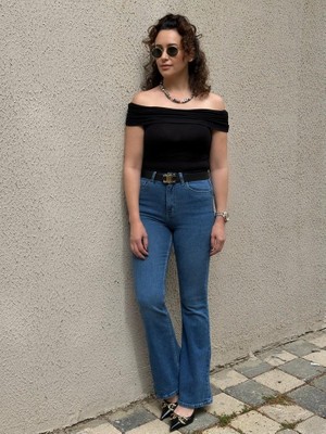 LİKRALI FLARE JEAN