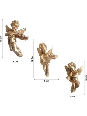 Keman Flüt Gitar Çalan Melek Biblo