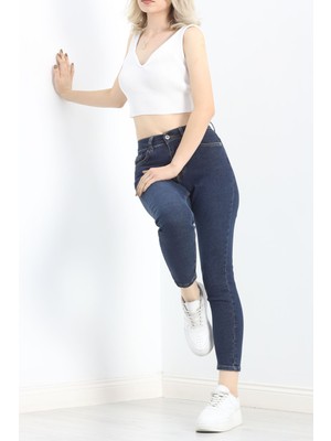 Hkn Amazing Mom Boyfriend Jeans Tintkahve  - 20432.1778.