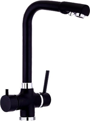 Pera Pbdw Black Mix, Su Arıtma Çıkışlı Mutfak Armatürü