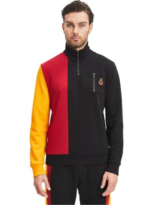Galatasaray Erkek Fermuarlı Hoodie E241133