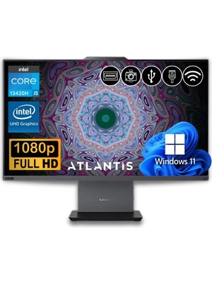 Lenovo Thinkcentre Neo 50A 24 Gen 5  I5-13420H 16GB 2tb M.2 SSD 12SC000YTR ATL23 23.8" W11PRO All In One Bilgisayar