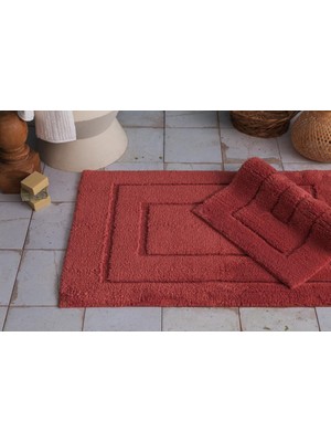 Apricitas Home Apricitas 2 Li Banyo Paspası Frame Tarçın