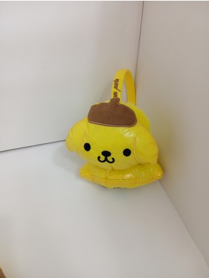 Buğlem Çanta Ponpon Purin Çocuk Peluş Kulaklık