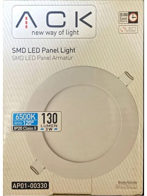 3 Watt Sıva Altı LED Spot Armatür-Beyaz