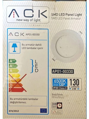 3 Watt Sıva Altı LED Spot Armatür-Beyaz