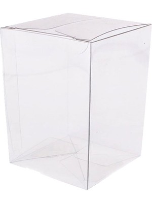 Tahtakale Toptancı Komple Asetat Kutu Otomatik Model 5 x 5 x 8  cm  (50 Adet)