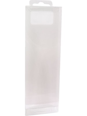 Tahtakale Toptancı Askılı Asetat Kutu 6.3 x 19.7  cm  (50 Adet)