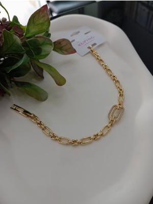 Xuping Jewelry 14 K Kaplama Vip Bileklik