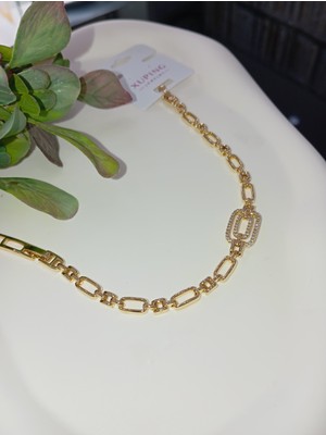 Xuping Jewelry 14 K Kaplama Vip Bileklik