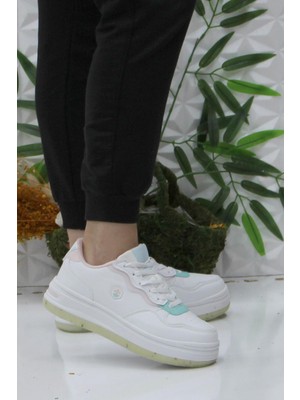 Lumberjack Harley Beyaz Rahat Sneaker Kadın Ayakkabı