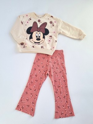 Delouise Baby Kız Çocuk İspanyol Paça Taytlı Takım
