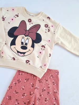 Delouise Baby Kız Çocuk İspanyol Paça Taytlı Takım