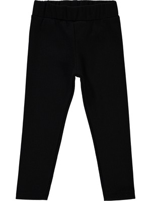 Civil Girls Kız Çocuk Tayt 2-5 Yaş  Siyah