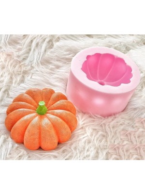 Morlalem 13cm Bal Kabağı Kabak Silikon Kalıp K-600, Kokulu Taş Sabun Alçı Mum Kalıbı
