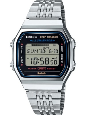 Casio Retro ABL-100WE-1ADF Erkek Kol Saati Metal Kasa Suya Dayanıklı Kronometreli Fonksiyonlar