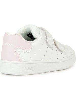 Geox Kız Bebek Beyaz Eclyper Bantlı Sneaker B365MA000BCC0814