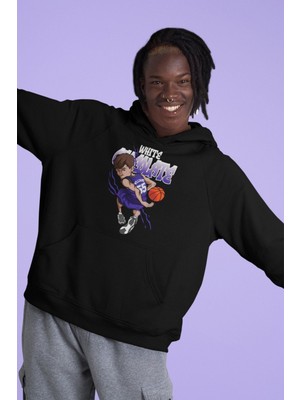 Cngz Shop Jason Williams Baskılı Kapüşonlu Sweatshirt, Unisex Oversize Basketbol Baskılı Hoodie