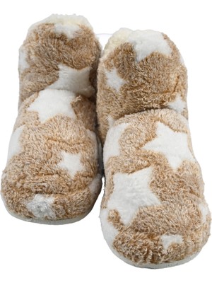 Sia Çanta Eva Kaymaz Taban Içi Kürklü  , Uzun Konçlu ,  Kürk Kumaş Üşümeyen Ayaklar Için Sıçacık Bayan Panduf